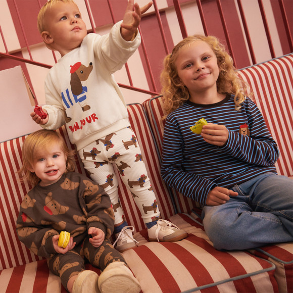 Baby Set mit Sweatshirt und Leggings
