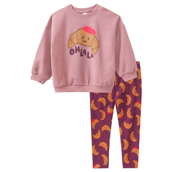 Baby Set mit Sweatshirt und Leggings