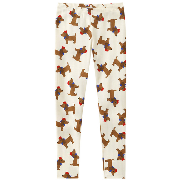 Kinder Leggings mit Rippstruktur