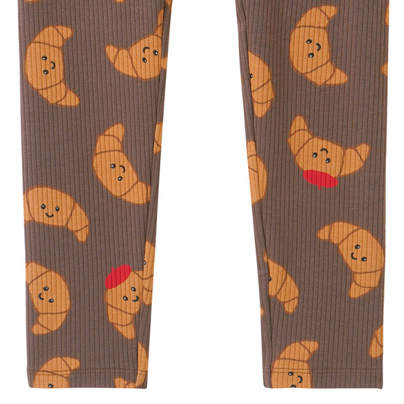 Kinder Leggings mit Rippstruktur