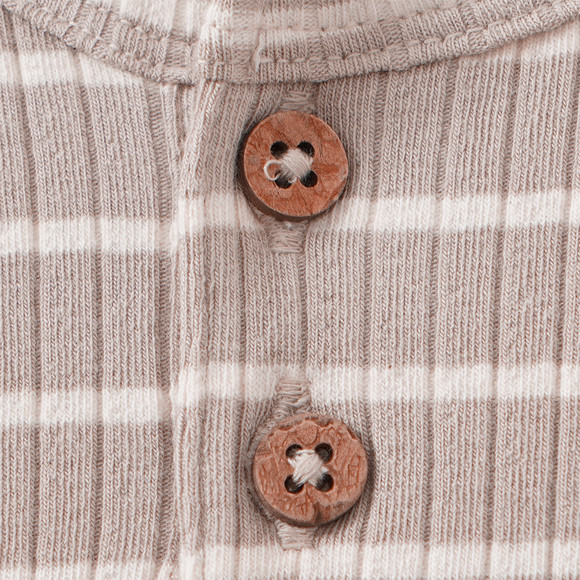 Baby romper met lange mouwen