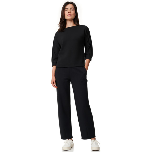 Damen Modal-Shirt in Unifarben