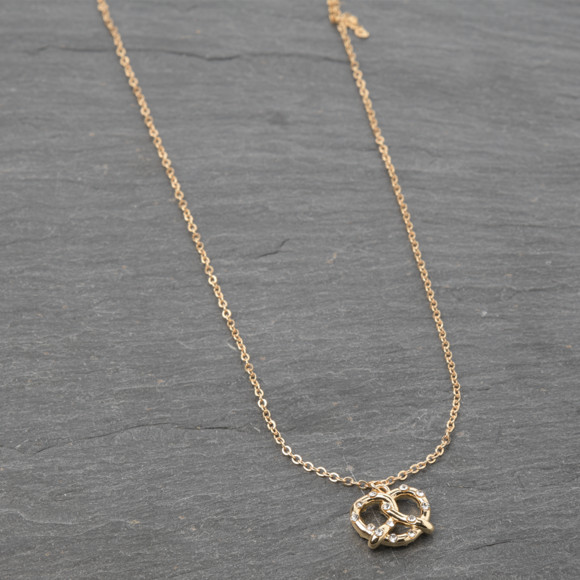 Damen Kette in Brezel-Form