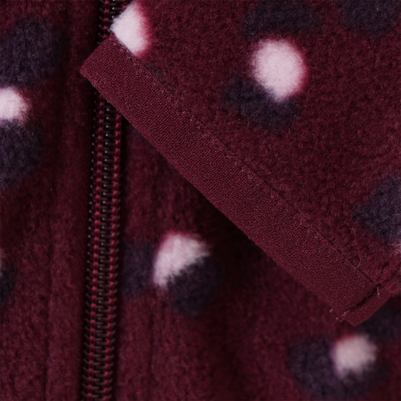 Mädchen Fleecejacke mit Leo-Muster