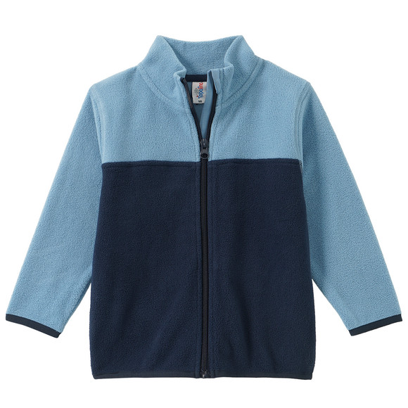 Jungen Fleecejacke mit Stehkragen