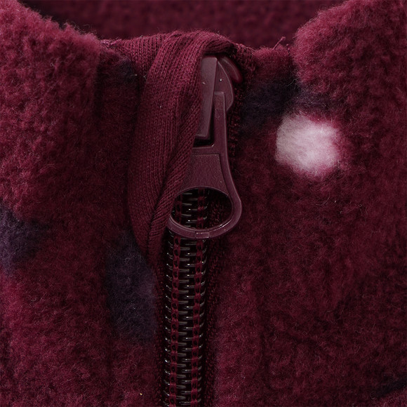 Mädchen Fleecejacke mit Leo-Muster