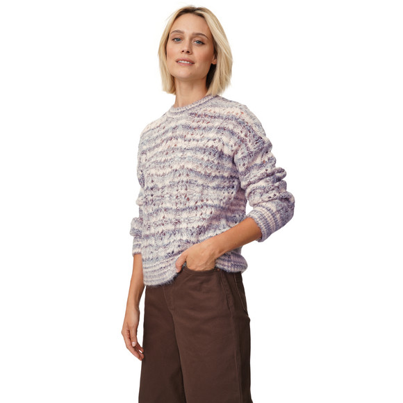 Damen Strickpullover mit Strickmuster