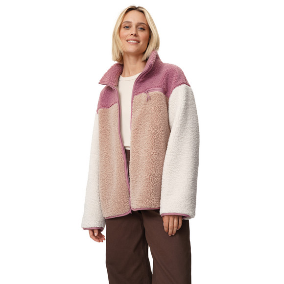 Damen Teddyjacke mit Reißverschluss