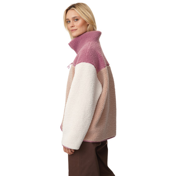 Damen Teddyjacke mit Reißverschluss