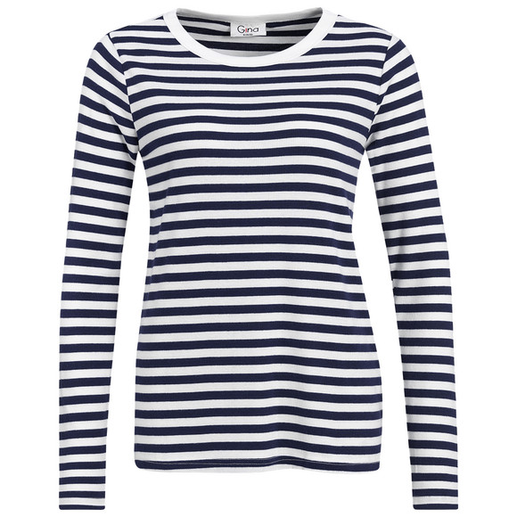 Damen Langarmshirt im Streifen-Look