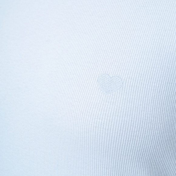 Damen Langarmshirt aus Feinripp