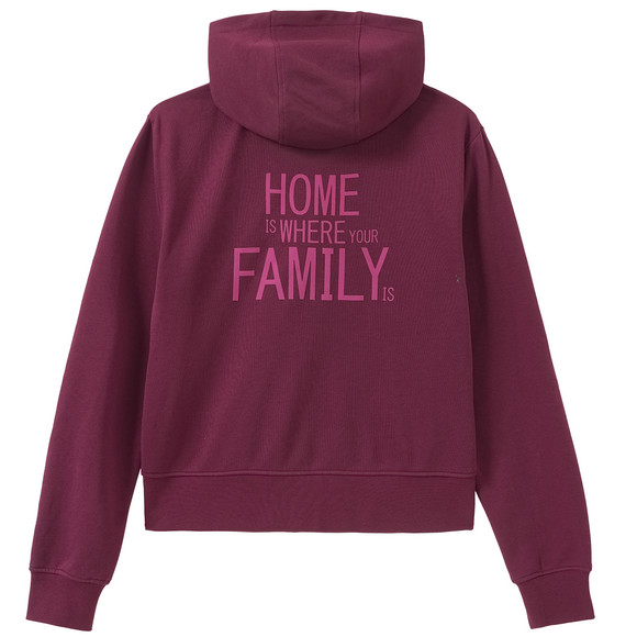 Mädchen Hoodie mit Flock-Print
