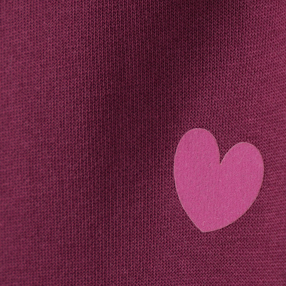 Mädchen Hoodie mit Flock-Print