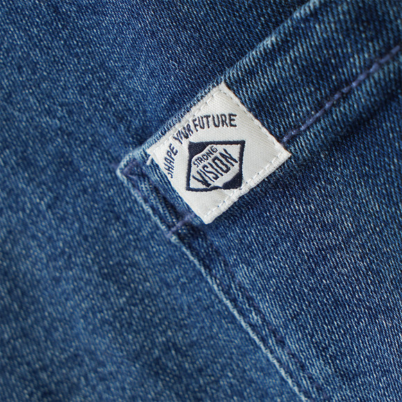 Jungen Pull-on-Jeans mit Cargotaschen