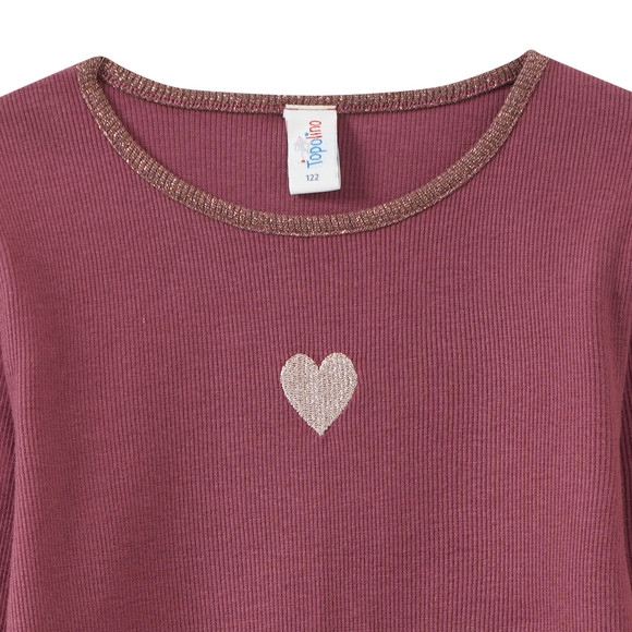 Meisjes-shirt met lange mouwen