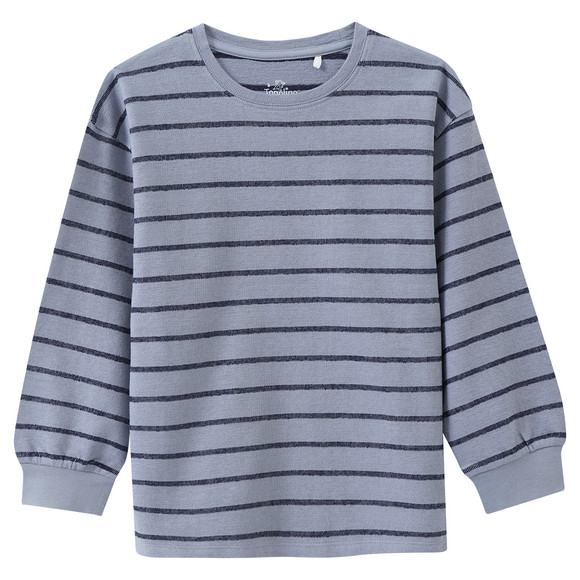 Jungen Langarmshirt mit Streifen