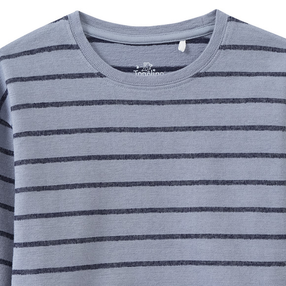 Jungen Langarmshirt mit Streifen