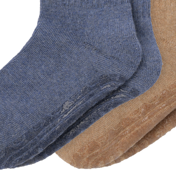 2 Paar Jungen Stoppersocken in Tennisform