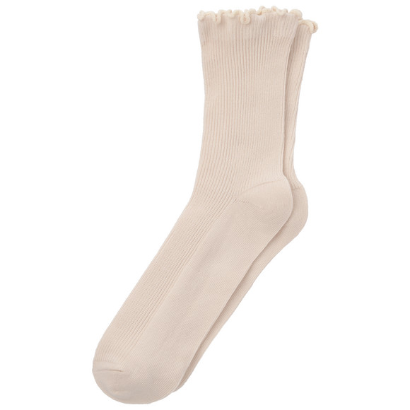3 Paar Mädchen Socken mit feiner Rippstruktur