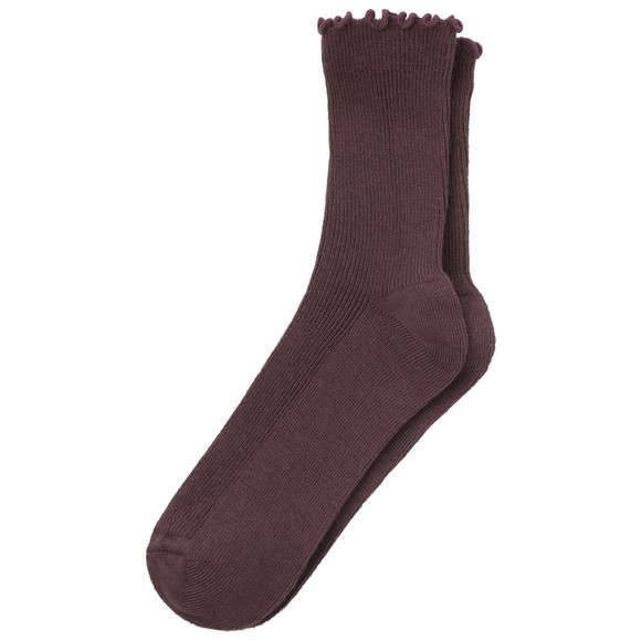 3 Paar Mädchen Socken mit feiner Rippstruktur