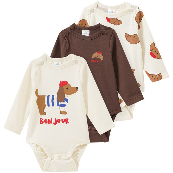 3 Baby Bodys im Set
