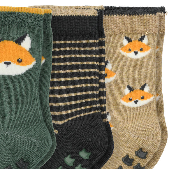 3 Paar Baby Stoppersocken im Set