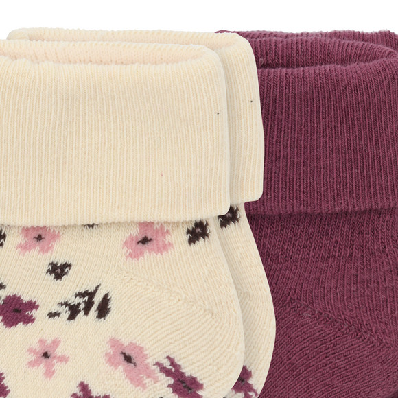 2 Paar Newborn Socken mit Bio-Baumwolle