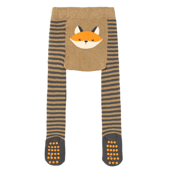 Baby Krabbelstrumpfhose mit Fuchs-Motiv