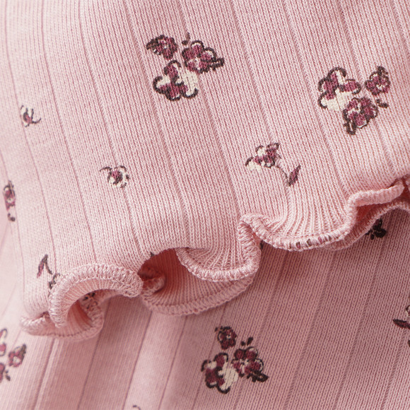 Baby Langarmshirt mit Blümchen-Print