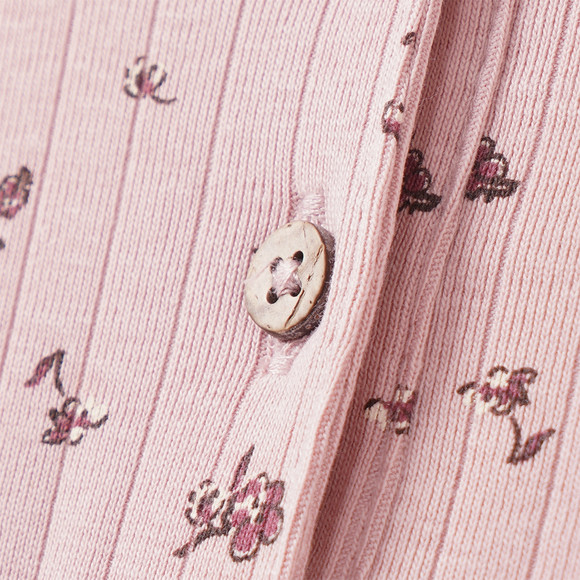 Baby Langarmshirt mit Blümchen-Print