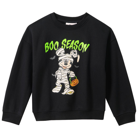 Micky Maus Sweatshirt in Halloween-Optik
