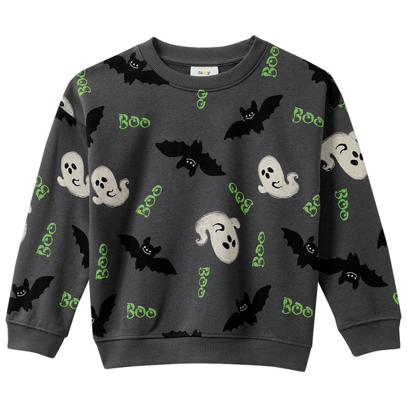 Kinder Sweatshirt mit Halloween-Motiven