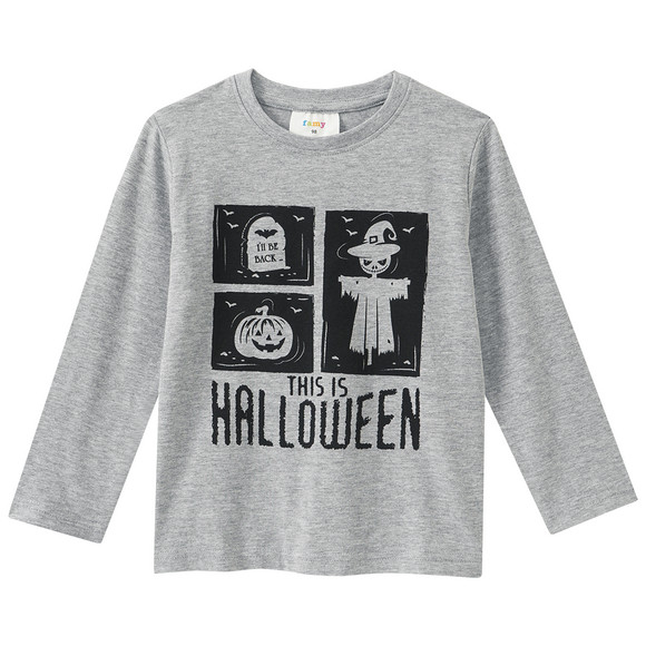 Kinder Langarmshirt im Halloween-Look