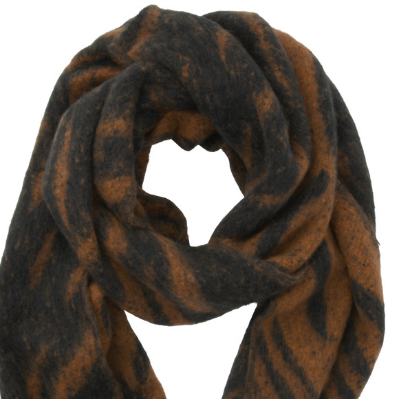 Damen Winterschal mit Tiger-Muster