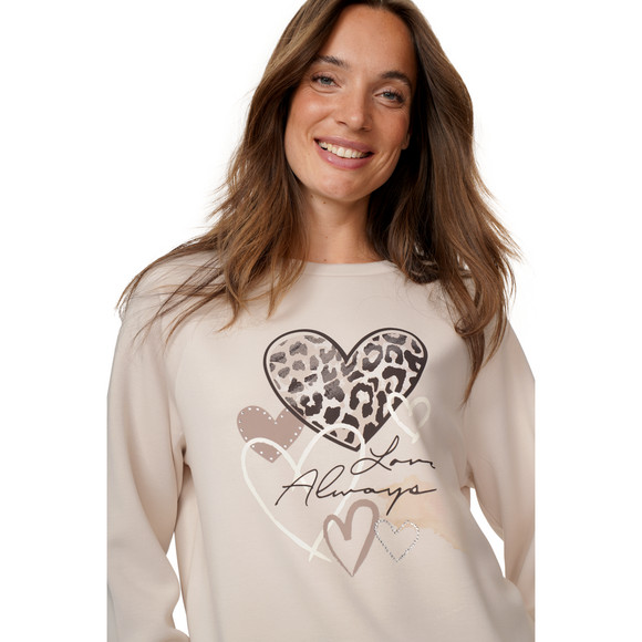 Damen Sweatshirt mit Print
