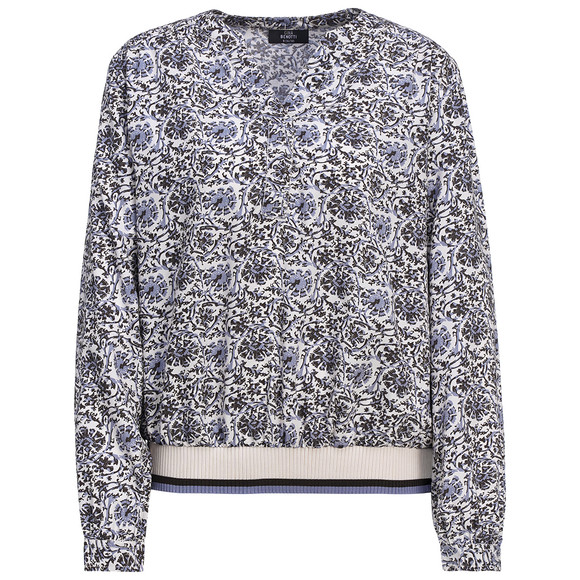 Damen Bluse mit Allover-Print