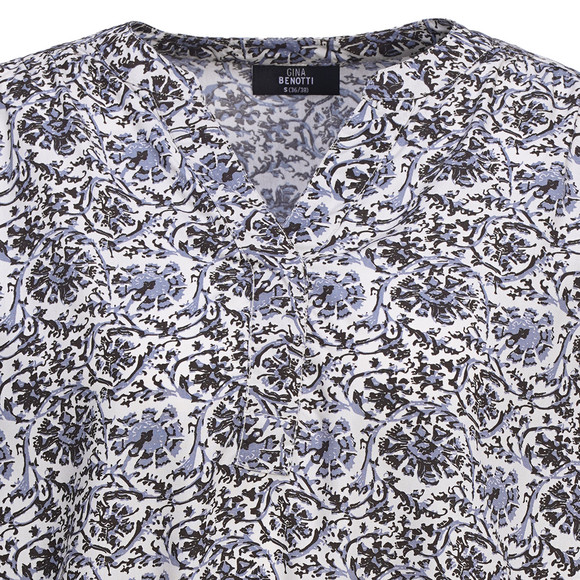 Damen Bluse mit Allover-Print