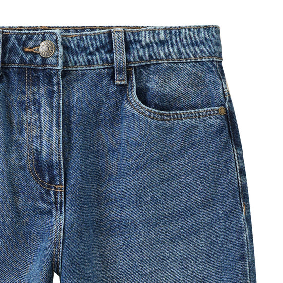 Mädchen Barrel-Jeans im 5-Pocket-Style