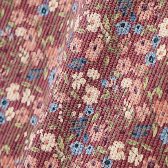 Mädchen Langarmshirt mit Allover-Muster
