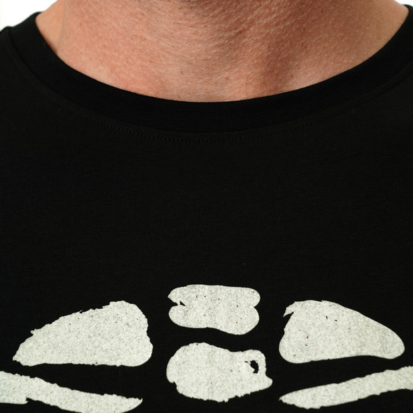Herren Langarmshirt mit Halloween-Print