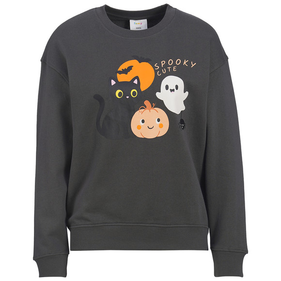 Damen Sweatshirt im Halloween-Look