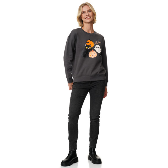Damen Sweatshirt im Halloween-Look