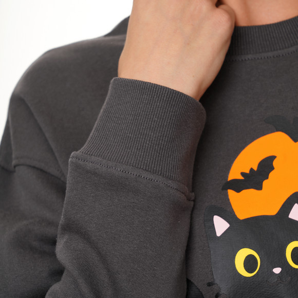 Damen Sweatshirt im Halloween-Look