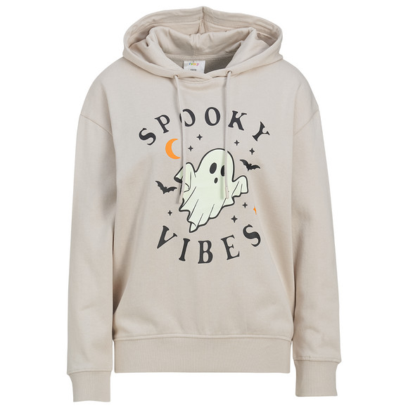 Damen Hoodie mit Halloween-Print