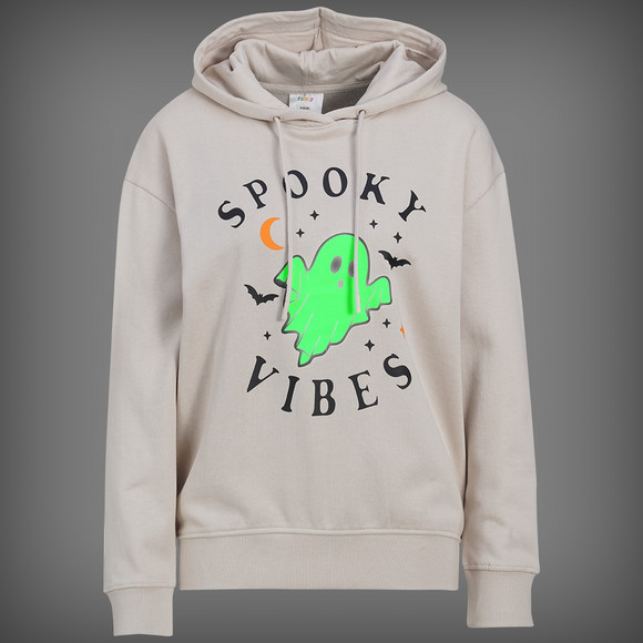 Damen Hoodie mit Halloween-Print