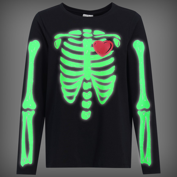 Damen Langarmshirt in Halloween-Design