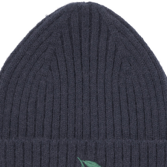 Mädchen Strickmütze mit Applikation