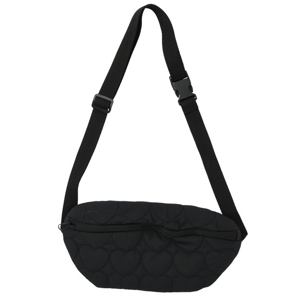 Mädchen Crossbody-Bag mit Herzchensteppung