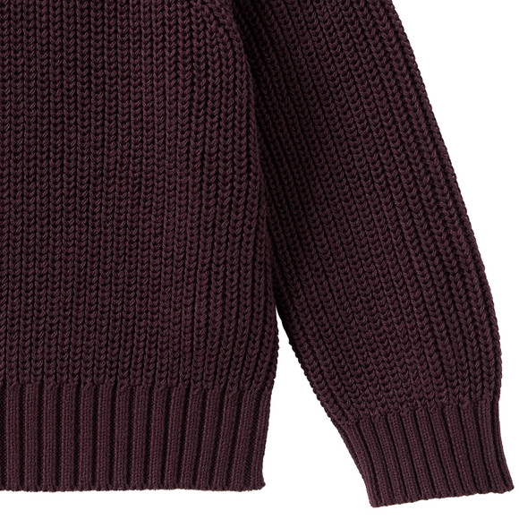 Baby Strickpullover mit Rippstruktur