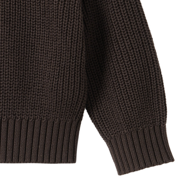 Baby Strickpullover mit Rippstruktur